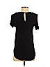 H&M 100% Rayon Black Short Sleeve Blouse Size 2 - photo 2