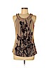 The Limited Tan Sleeveless Top Size L - photo 1
