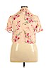 TR Bentley 100% Polyester Pink Short Sleeve Blouse Size 14 - photo 2