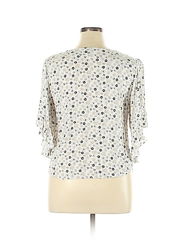 LC Lauren Conrad 3/4 Sleeve Blouse (view 2)