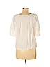 Ann Taylor LOFT 100% Viscose White 3/4 Sleeve Blouse Size M (petite) - photo 2