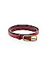 Express 100% Leather Solid Red Leather Belt Size L - photo 1