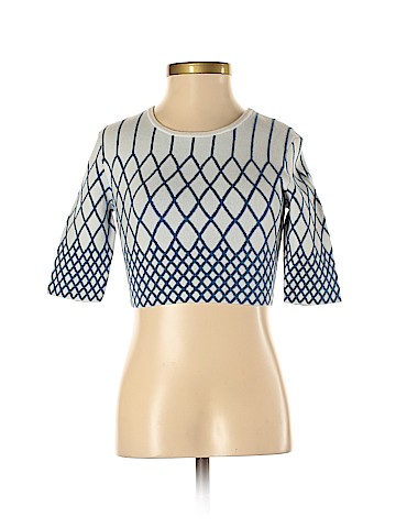 BCBGMAXAZRIA Short Sleeve Blouse (view 1)