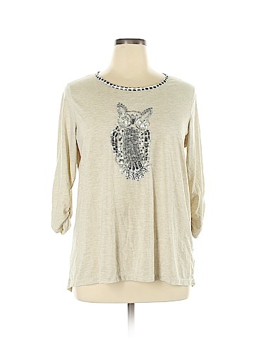 Style&Co 3/4 Sleeve Blouse (view 1)