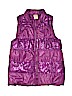 Faded Glory 100% Polyester Metallic Purple Vest Size 7 - 8 - photo 1