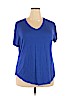 Unbranded Blue Short Sleeve T-Shirt Size XXL - photo 1