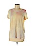 IRO Jeans 100% Linen Yellow Short Sleeve T-Shirt Size XS - photo 1