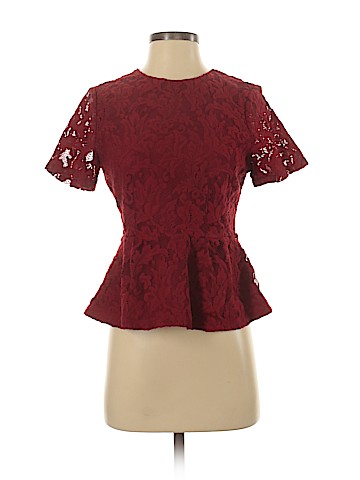 Ann Taylor Short Sleeve Blouse (view 1)