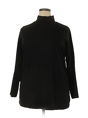 Roaman's 3/4 Sleeve Turtleneck (view 1)