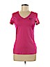 Nike 100% Polyester Pink Active T-Shirt Size M - photo 1