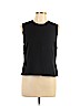 Faconnable Black Sleeveless Top Size L - photo 1