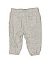 Baby Gap 100% Cotton Solid Gray Sweatpants Size 3-6 mo - photo 2
