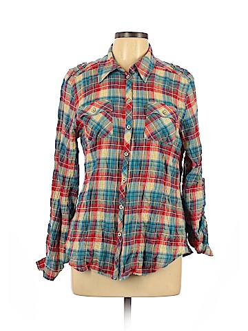 Urban Outfitters Long Sleeve Button-Down Shirt (view 1)