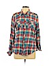 Urban Outfitters 100% Cotton Red Long Sleeve Button-Down Shirt Size 12 - photo 1