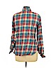 Urban Outfitters 100% Cotton Red Long Sleeve Button-Down Shirt Size 12 - photo 2