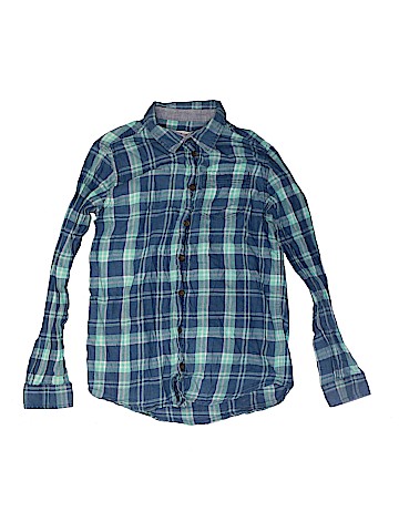 Cat & Jack Long Sleeve Button-Down Shirt (view 1)