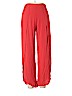 Drew 100% Rayon Red Casual Pants Size L - photo 1