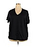 Lands' End 100% Supima Cotton Black Short Sleeve T-Shirt Size 2X - photo 1