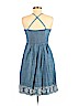 SO 100% Cotton Blue Casual Dress Size M - photo 2