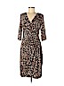 Kiyonna Brown Casual Dress Size 0 - photo 1