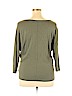 St. Tropez West Green 3/4 Sleeve Top Size XL - photo 2