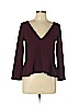 See By Chloé Burgundy Long Sleeve Blouse Size EU (FR) 38 / US 6 - photo 1