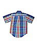 Chaps Blue Short Sleeve Button-Down Shirt Size 8 - photo 2