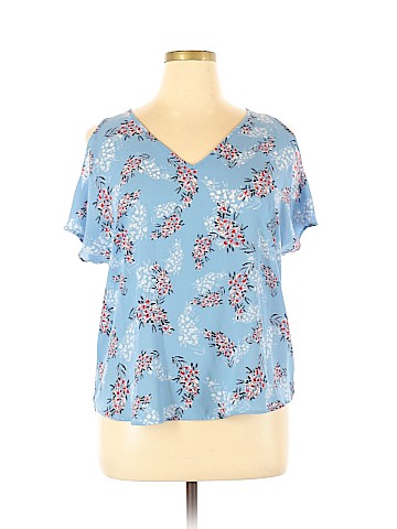 Pink Republic Short Sleeve Blouse (view 1)