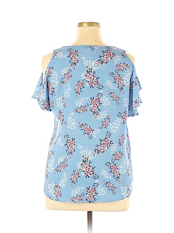 Pink Republic Short Sleeve Blouse (view 2)