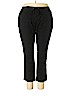 Liz Claiborne 100% Cotton Black Casual Pants Size 18 - photo 1