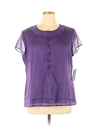 Jones Wear Short Sleeve Blouse (view 1)