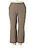 Dana Buchman 100% Polyester Tan Dress Pants Size 18 - photo 1
