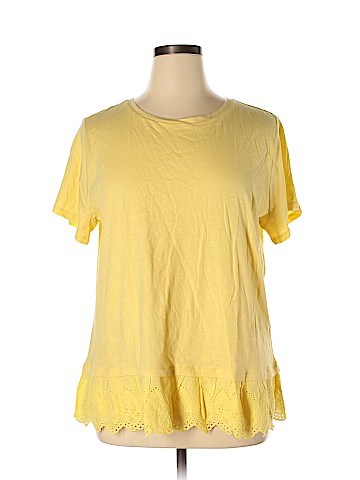 Ann Taylor LOFT Short Sleeve T-Shirt (view 1)