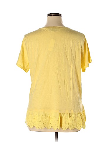 Ann Taylor LOFT Short Sleeve T-Shirt (view 2)