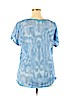 Maurices 100% Polyester Blue Short Sleeve Top Size XXL - photo 2
