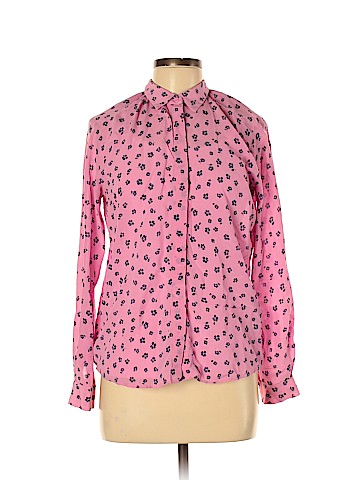 & Other Stories Long Sleeve Silk Top (view 1)