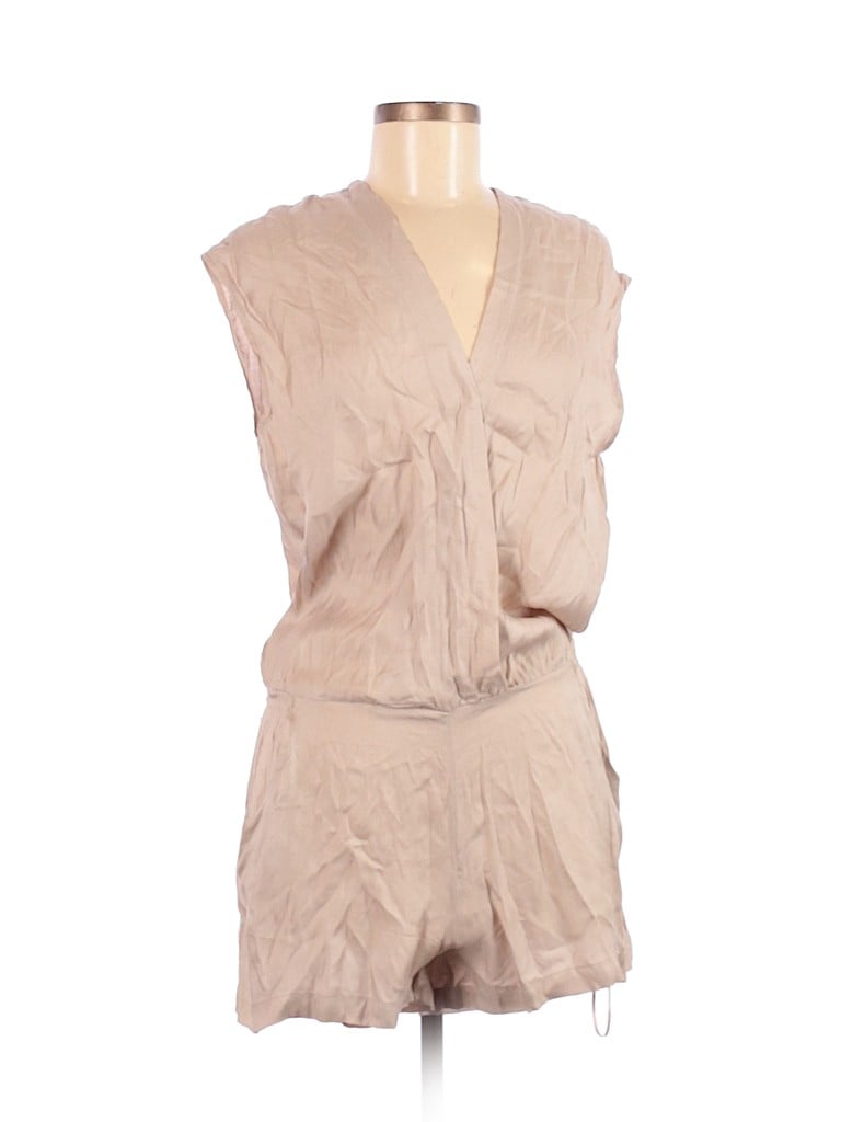 Costa Blanca Solid Tan Romper Size M - 63% off | thredUP