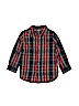 Wrangler Jeans Co Plaid Red Short Sleeve Button-Down Shirt Size 5T - photo 1