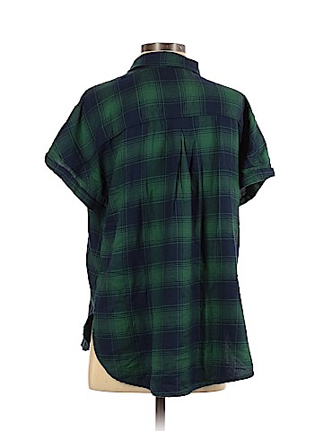 American Eagle Outfitters Short Sleeve Button-Down Shirt (view 2)