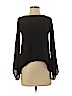 Ramy Brook 100% Silk Black Long Sleeve Silk Top Size XXS - photo 1