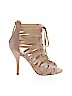 Nine West Tan Heels Size 7 1/2 - photo 1