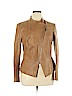 Lafayette 148 New York 100% Leather Tan Leather Jacket Size 14 - photo 1