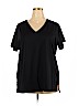 Lands' End 100% Supima Cotton Black Short Sleeve T-Shirt Size 2X - photo 1