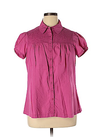 SONOMA life + style Short Sleeve Button-Down Shirt (view 1)