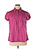 SONOMA life + style 100% Cotton Pink Short Sleeve Button-Down Shirt Size 1X - photo 1