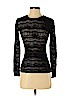 BCBGMAXAZRIA Black Long Sleeve Top Size XXS - photo 1