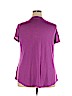 Lane Bryant Purple Short Sleeve Top Size 18 - 20 Plus - photo 2