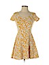 Forever 21 Yellow Casual Dress Size S - photo 1