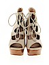 Allegra K Ivory Wedges Size 6 - photo 2