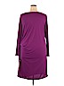 DKNY Jeans 100% Polyester Purple Cocktail Dress Size 18 - 20 - photo 2